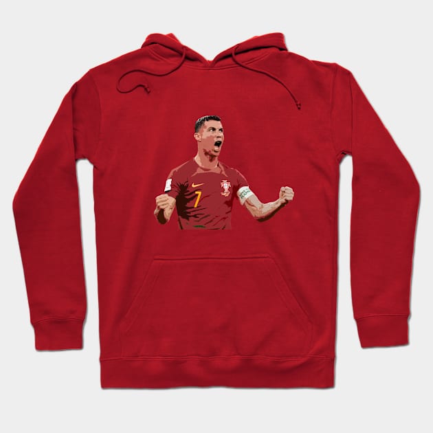 Ronaldo Portugal Hoodie by Fatal_Des